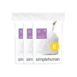 Simplehuman Bin Liners (E) 20Ltr (20) CW0164