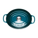 Le Creuset Deep Teal Signature Cast Iron Oval Casserole 27cm additional 2