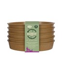 Haxnicks Bamboo Saucer Pack of 5 Terracotta additional 1