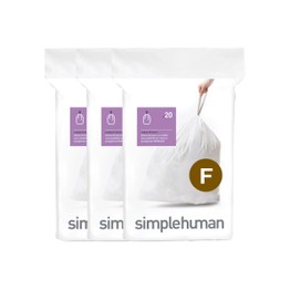 Simplehuman Bin Liners (F) 25ltr (20) CW0165