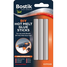 Bostik DIY Hot Melt Glue Sticks (6) 80712