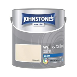 Johnstone's Matt Walls & Ceiling Paint Magnolia 2.5ltr