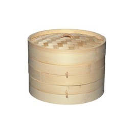 Kitchencraft Bamboo Steamer Two Tier 20cm
