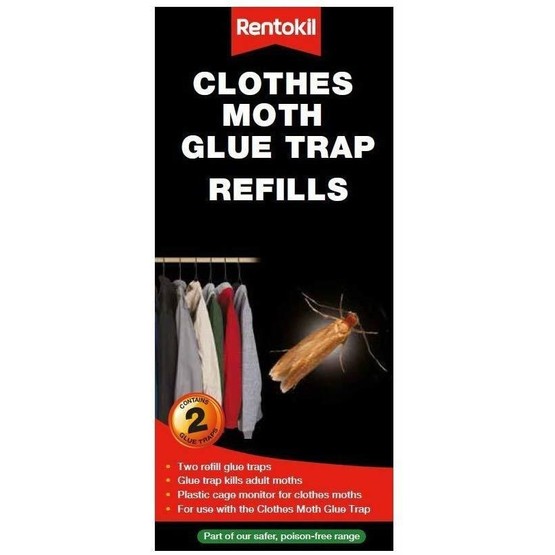 Rentokil Clothes Moth Glue Trap Refill FMP14