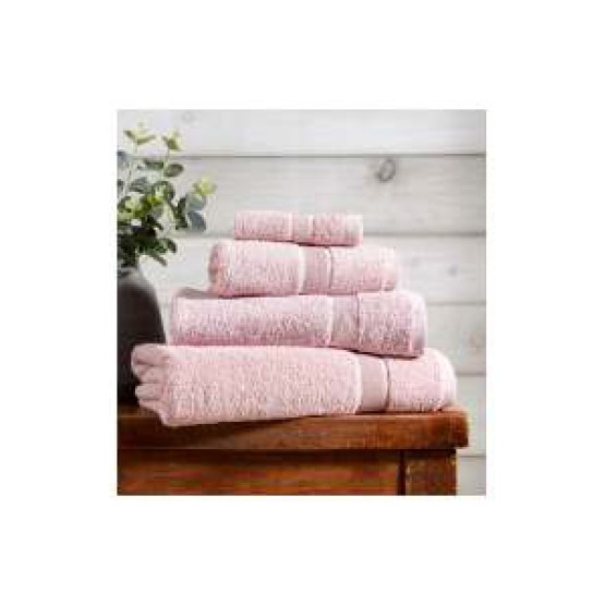 Cheshatex 100% Combed Cotton Plain Dyed Towels Pink