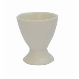 Single White Egg Cup