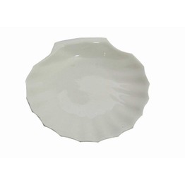 White Shell Dish 13cm