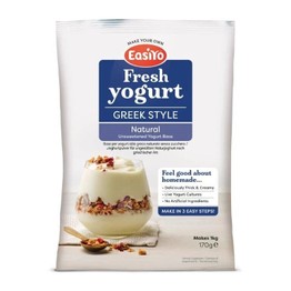 EasiYo Wellbeing Greek Style Natural Yogurt Mix