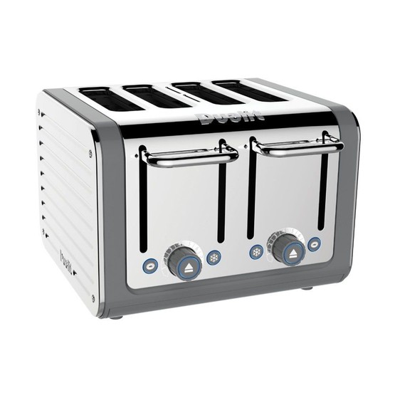 Dualit Architect Toaster 4 Slice Grey 46526