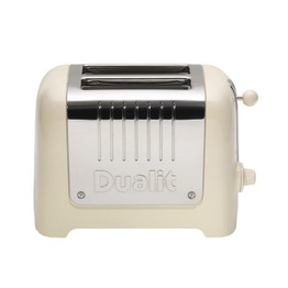 Dualit Lite Toaster 2 Slice Cream 26202