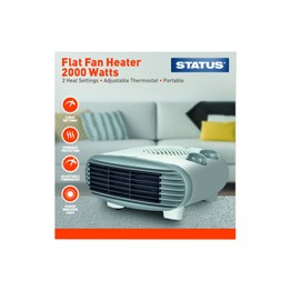 Status Flat Fan Heater 2000w FFH1P-2000W1PKB