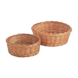 Stow Green Buff Willow Bread Baskets