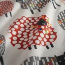 Duvet Cover Set Dotty Sheep Red additional 7