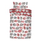 Duvet Cover Set Dotty Sheep Red additional 9