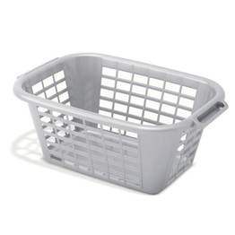Addis Rectangular Laundry Basket Grey 510607