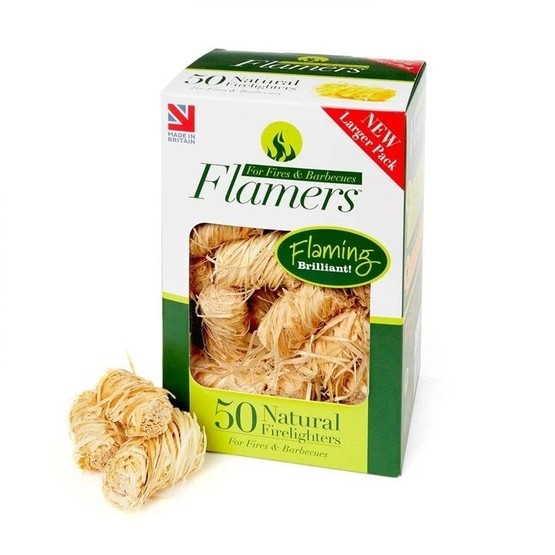Flamers Natural Firelighters 50pack