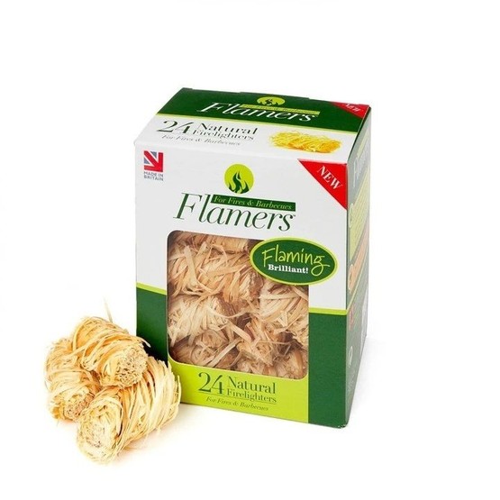 Flamers Natural Firelighters 24pack