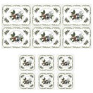 Pimpernel The Holly and The Ivy Placemat and Coaster Set of 6 additional 2