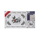 Pimpernel The Holly and The Ivy Placemat and Coaster Set of 6 additional 1