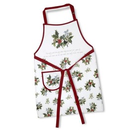 Pimpernel The Holly and The Ivy Cotton Apron