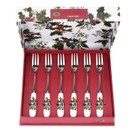 Portmeirion The Holly and The Ivy Pastry Fork Set of 6 additional 1