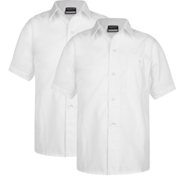 Regular Fit Shirt Short Sleeve Pack of 2