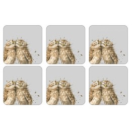 Pimpernel Wrendale Designs Coasters Set of 6 - Owl