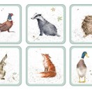 Pimpernel Wrendale Designs Pack of 6 Coasters additional 2