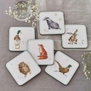Pimpernel Wrendale Designs Pack of 6 Coasters additional 1