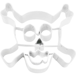 Giant Halloween Skull and Cross Bones Cookie Cutter