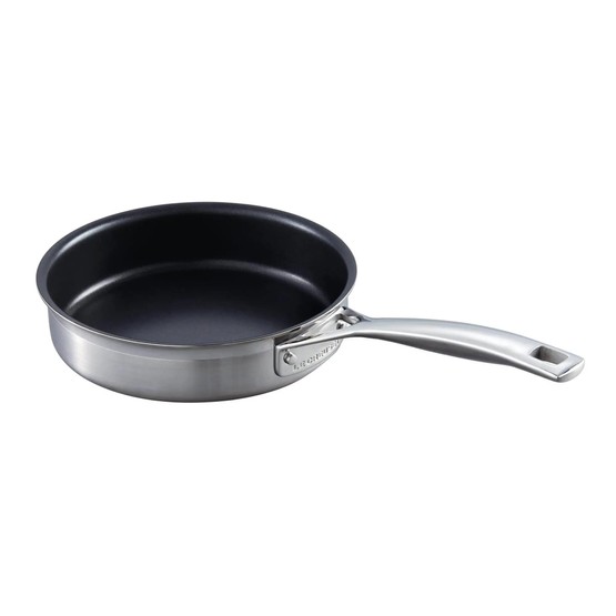 Le Creuset 3ply Stainless Steel 20cm Non Stick Open Saute Pan