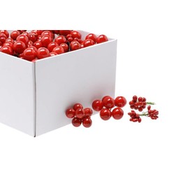 Festive Red Berry Cluster Pick asstd 253777