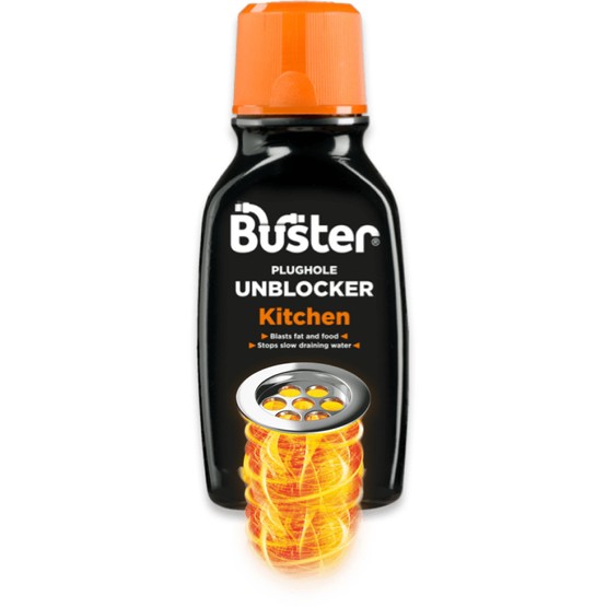 Buster Kitchen Plughole Unblocker 200ml