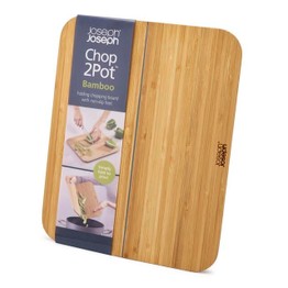 Joseph Joseph Chop2Pot Small Bamboo Folding Chopping Board