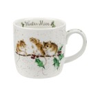 Royal Worcester Wrendale Winter Mice Mug additional 2