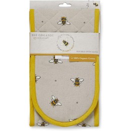 Cooksmart Bumble Bees Double Oven Glove