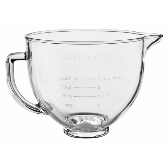 KitchenAid Artisan 4.8ltr glass bowl with lid