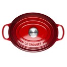 Le Creuset Cerise Signature Cast Iron Oval Casserole Dish 25cm additional 2