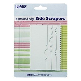 PME Patterned Edge Side Scrapers Set of 4 PC50