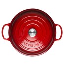 Le Creuset Cerise Signature Cast Iron Shallow Casserole Dish 26cm additional 2