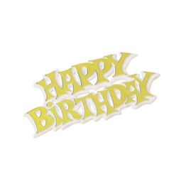 Mottos Happy Birthday Gold BP1