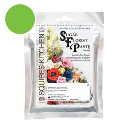 Squires Kitchen Sugar Florist Paste Mint Green/ Xmas Green 100g