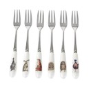 Royal Worcester Wrendale Designs Pastry Forks Set of 6 additional 2