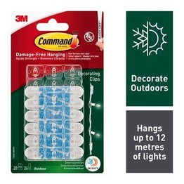 Command Outdoor Decorating Clips 17026H-AW