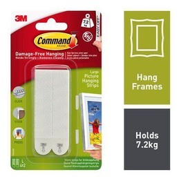 Command Large Picture Hanging Strips 17206