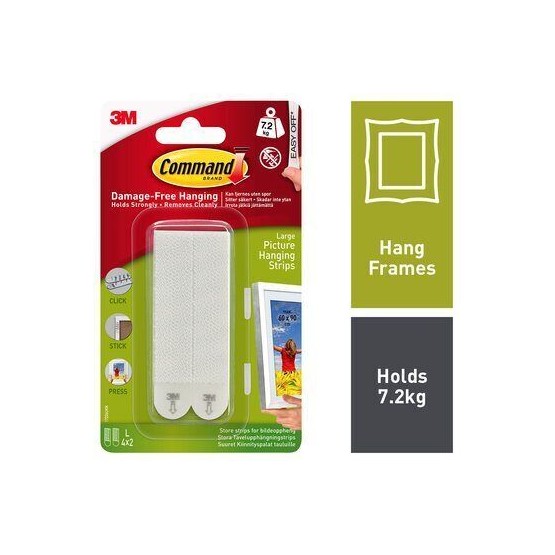 Command Large Picture Hanging Strips 17206