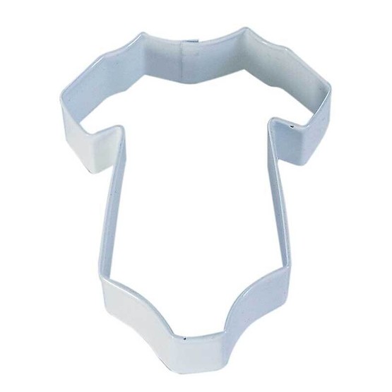 Cookie Cutter Babies Vest White 4inch