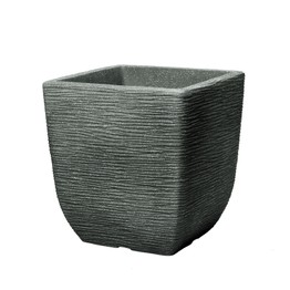 Stewart Cotswold Square Planter Marble Green