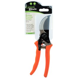 Greenblade Bypass Pruning Shears with PVC Grips 210mm