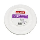Caroline Pack of 20 White Paper Plates additional 1